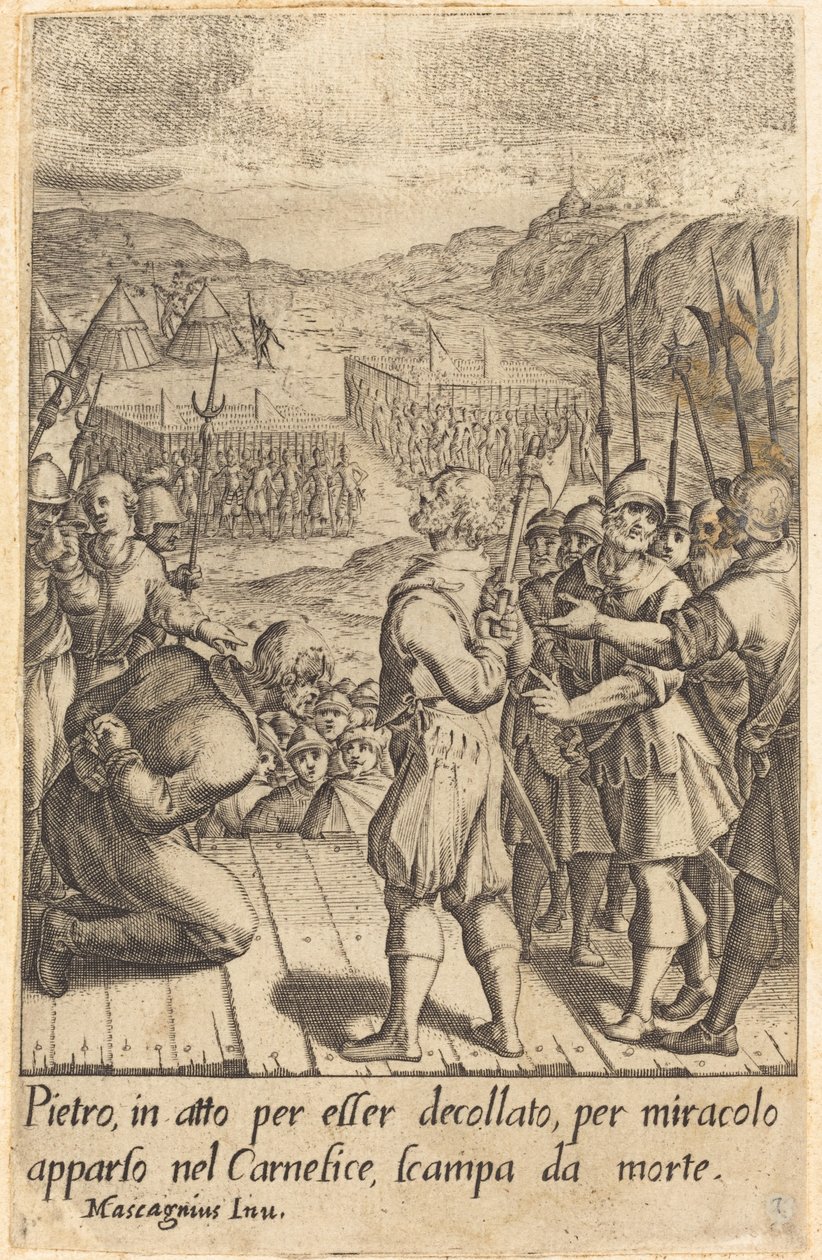 A hóhér alkotó: Jacques Callot after Donato Mascagni