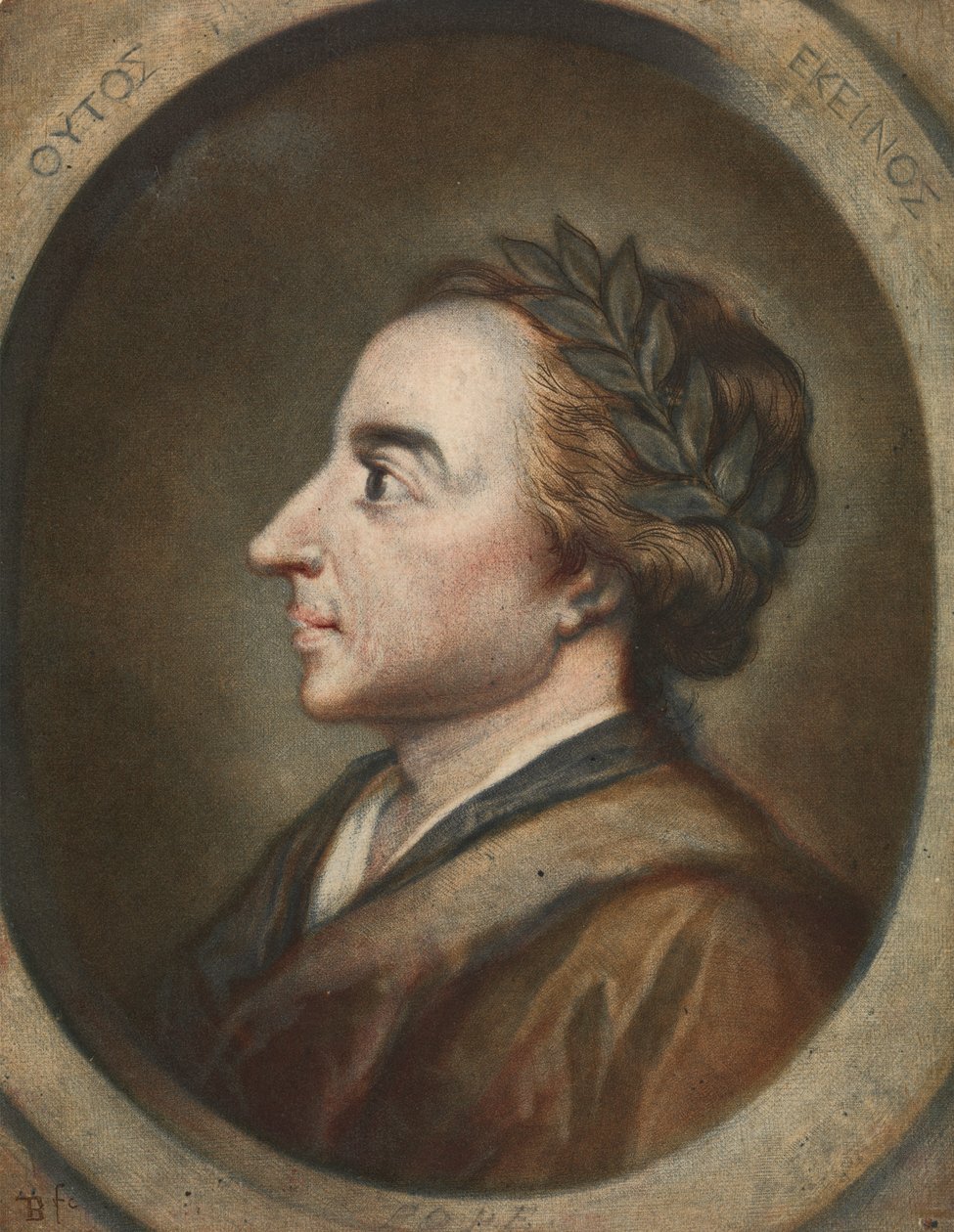 Sándor Pápa, költő 1744 alkotó: Jacques Christophe Le Blon