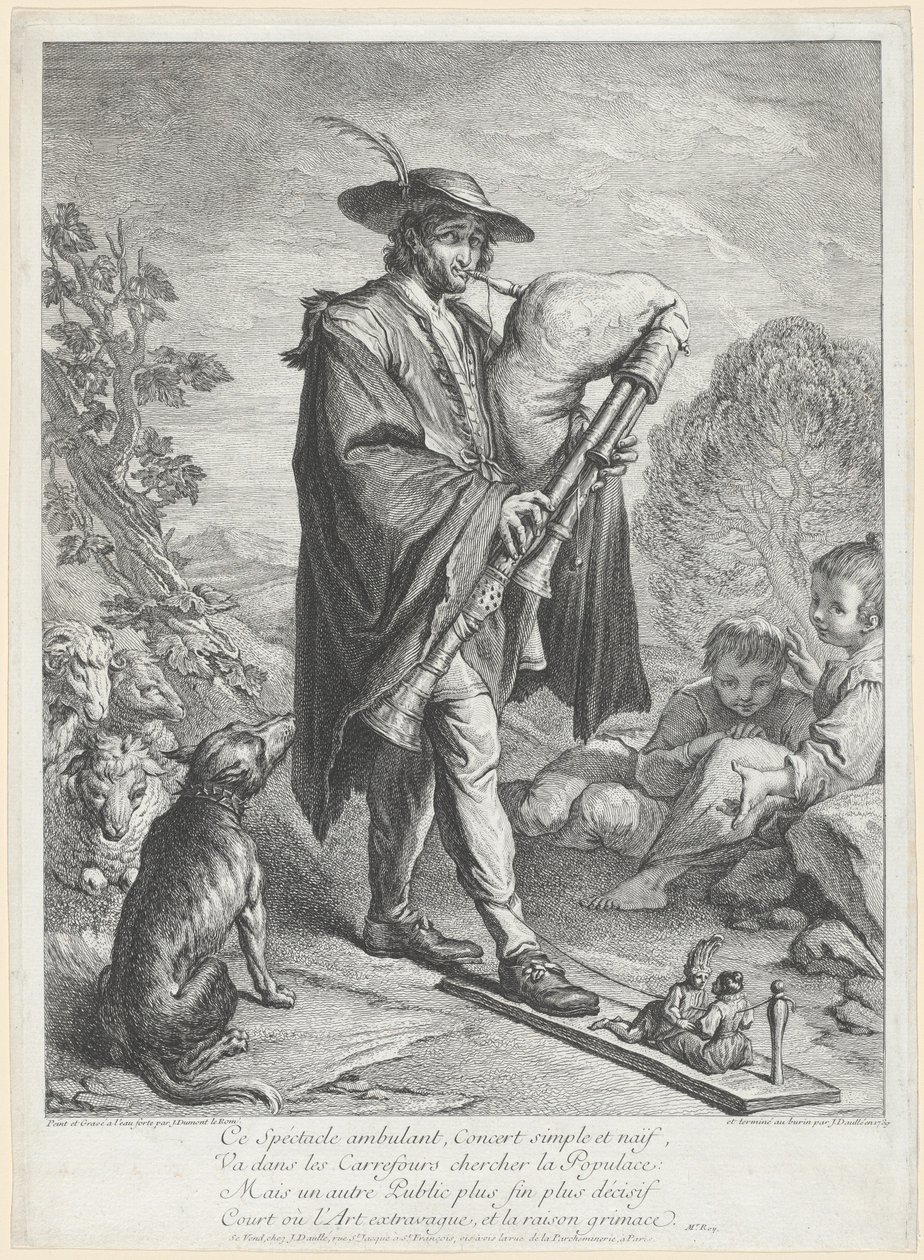 A dudás alkotó: Jacques Dumont Le Romain, finished by Jean Daullé