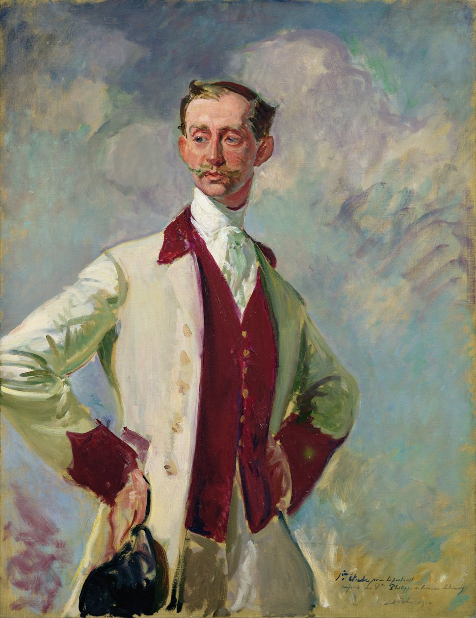 Joseph-Philippe-Francois de Riquet, Caraman-Chimay hercege alkotó: Jacques Emile Blanche