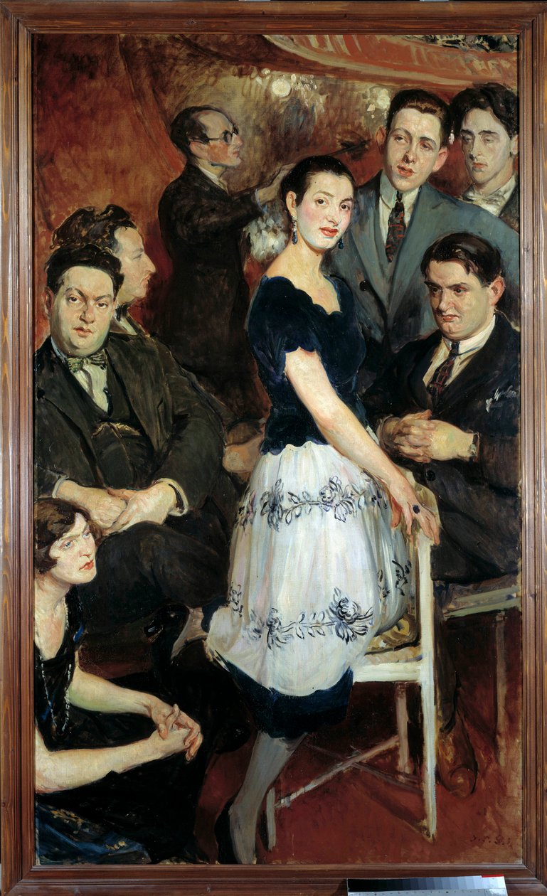 A Hatos Csoport alkotó: Jacques Emile Blanche
