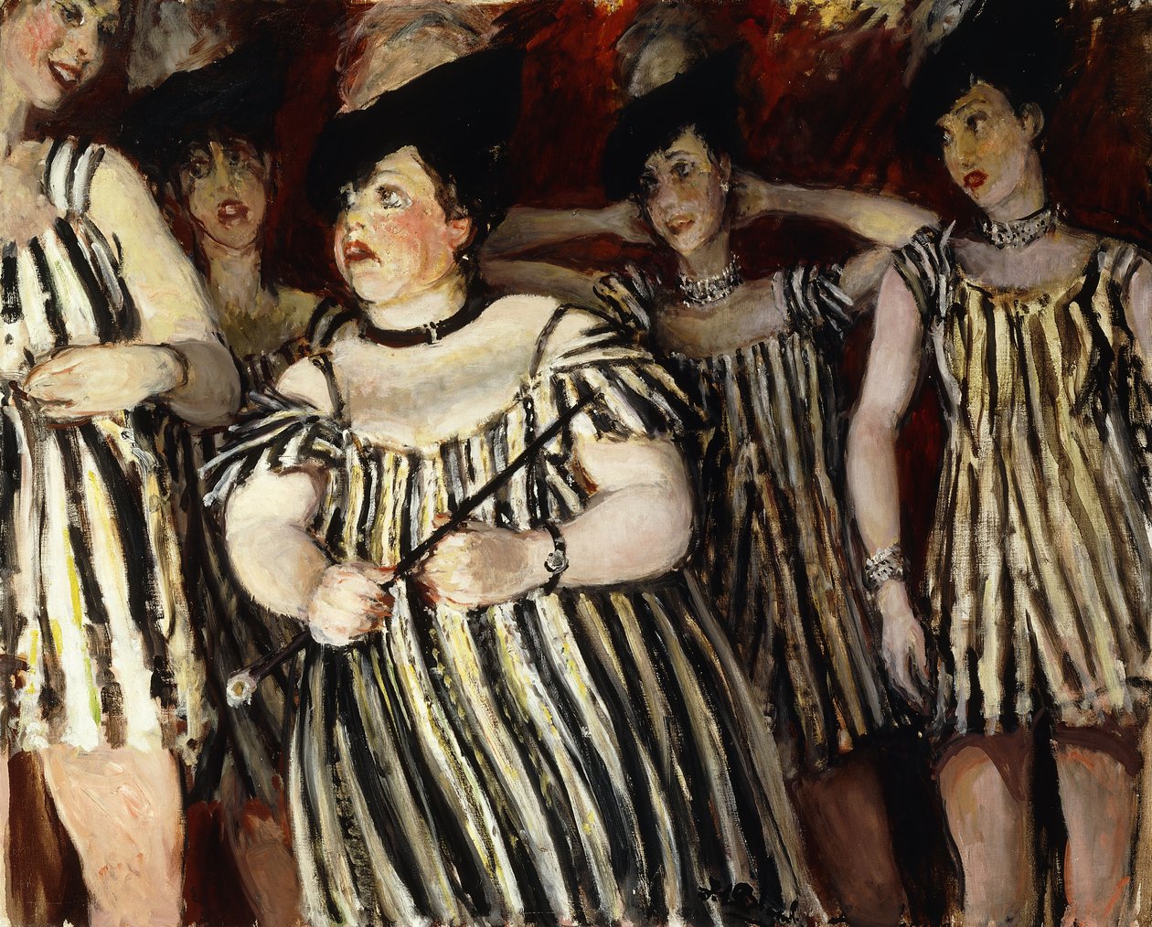 Miss Elsa Maxwell partija Lady Peel jobb oldalán, alkotó: Jacques Emile Blanche