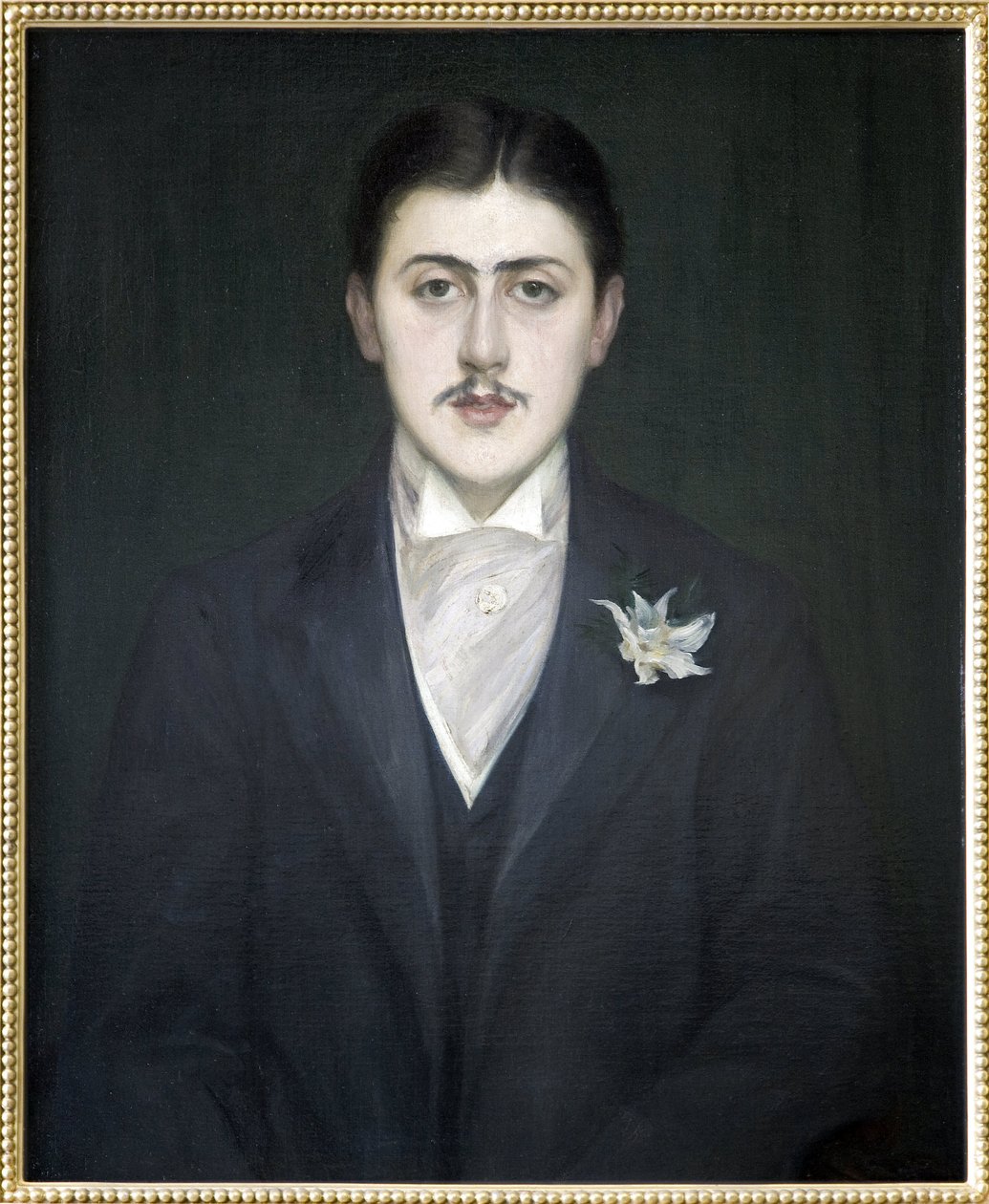 Marcel Proust portréja (olaj, vászon) alkotó: Jacques Emile Blanche