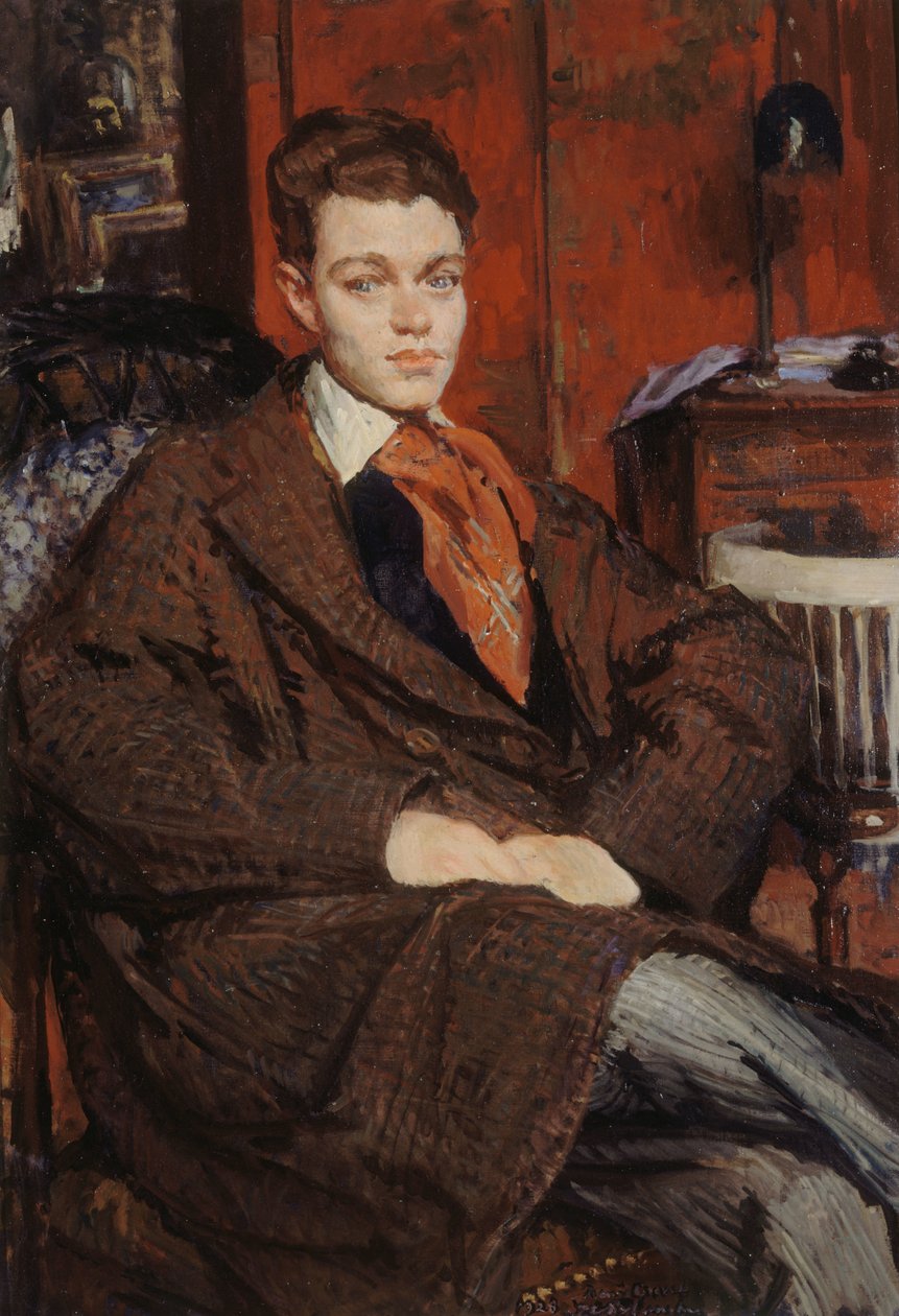 René Crevel portréja 1900-1935, 1928. alkotó: Jacques Emile Blanche