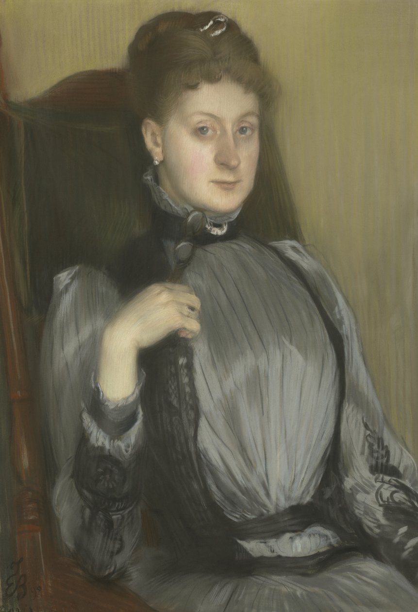Női portré, 1890 alkotó: Jacques Emile Blanche