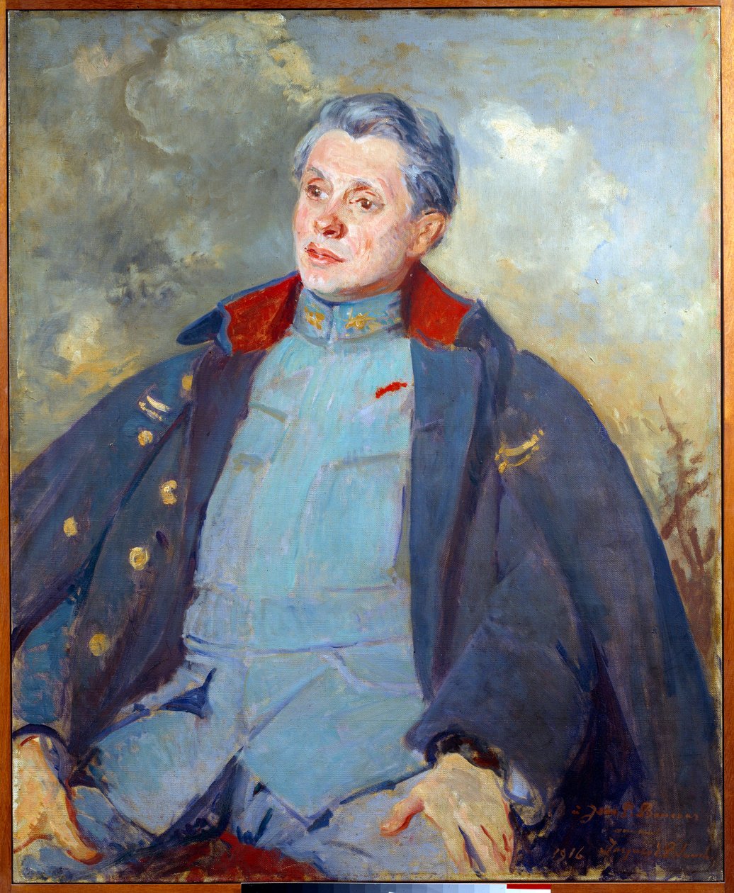 Joseph Paul Boncour (Paul-Boncour) francia politikus (1873-1972) portréja tisztként Jacques Emile (Jacques-Emile) Blanche (1861-1942) festménye 1916 V. 0,81x1 m Rouen, Szépművészeti Múzeum alkotó: Jacques Emile Blanche