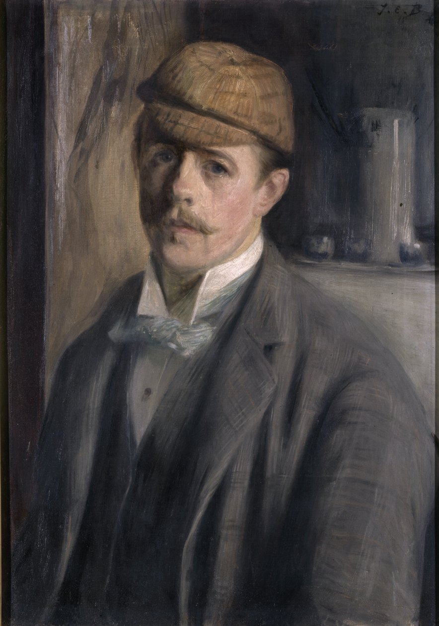 Önarckép, c. 1890. alkotó: Jacques Emile Blanche