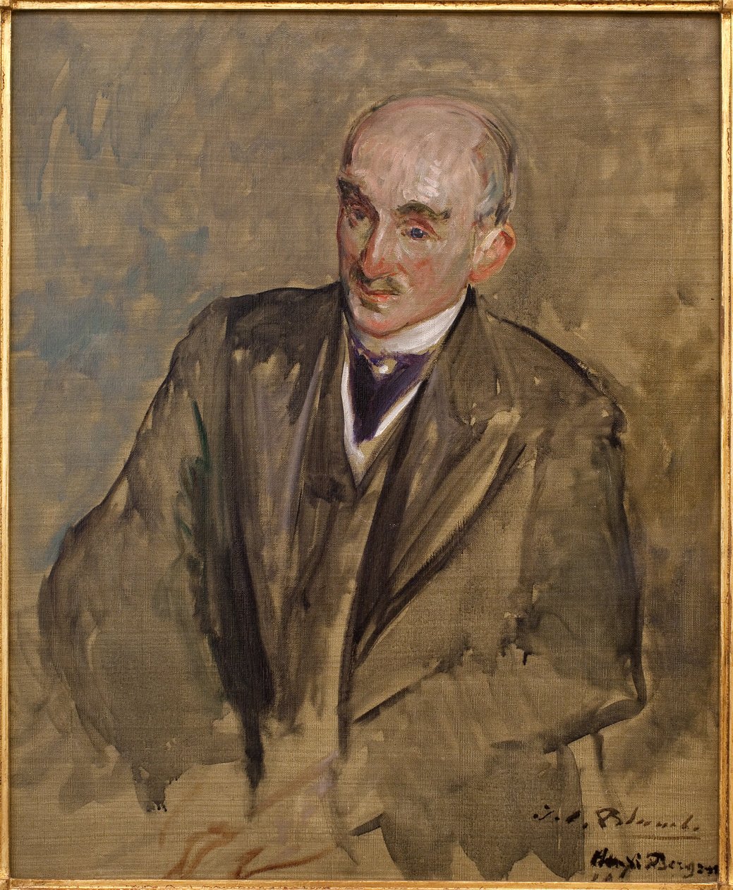Tanulmány Henri Bergson (1859-1941) portréjához. Jacques Emile (Jacques-Emile) Blanche (1861-1942) festménye, olaj, vászon alkotó: Jacques Emile Blanche