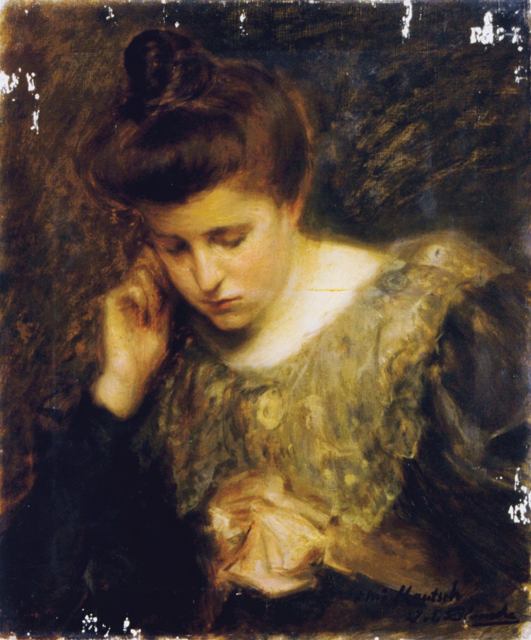 Tanulmány egy olvasó nőről alkotó: Jacques Emile Blanche