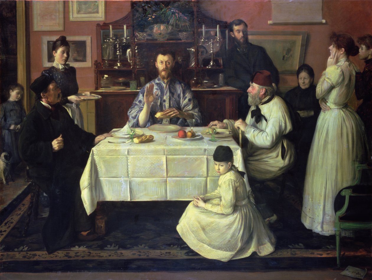 A házigazda, 1891-92 alkotó: Jacques Emile Blanche