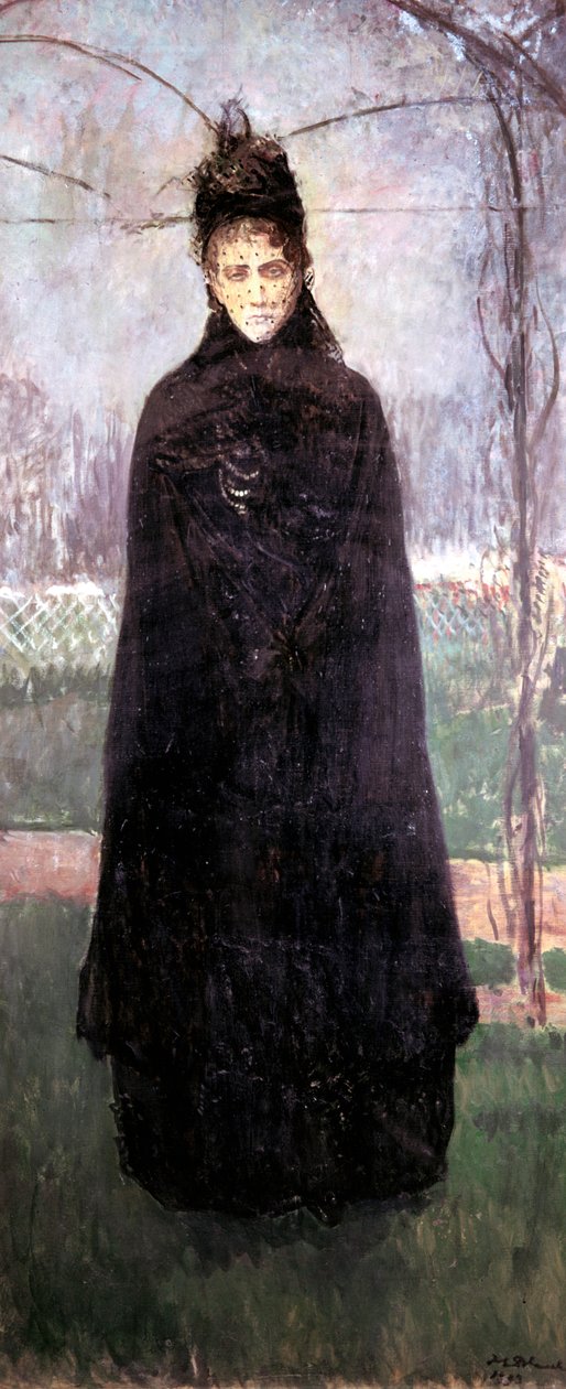 Virginia Oldoini 1837-99 Castiglione grófnője, 1893 emléke, 1914 alkotó: Jacques Emile Blanche