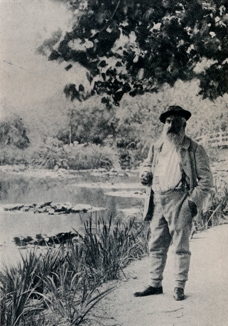 „Claude Monet, Giverny”, 1905 alkotó: Jacques Ernest Bulloz
