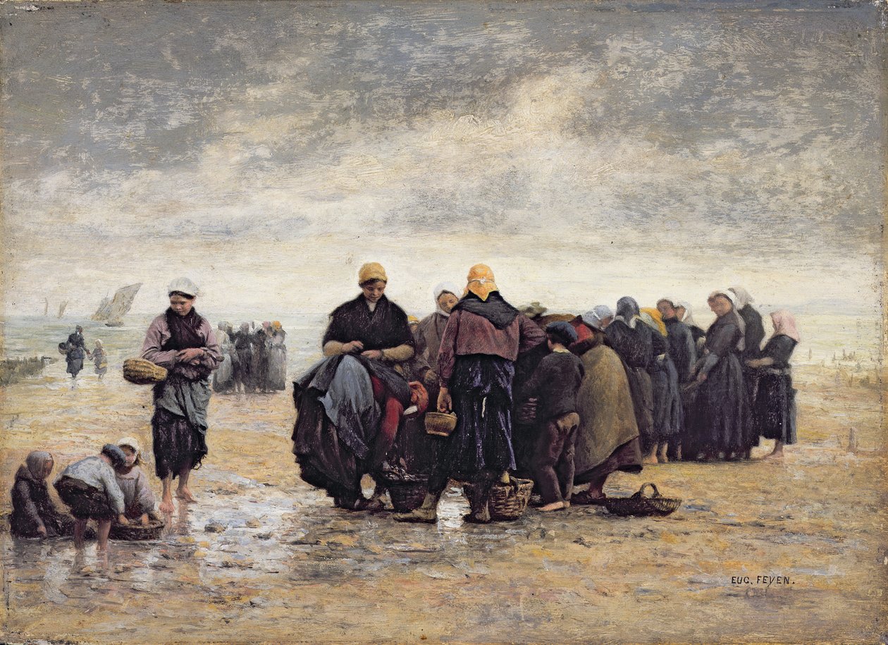 A parton (olaj a panelen) alkotó: Jacques Eugene Feyen