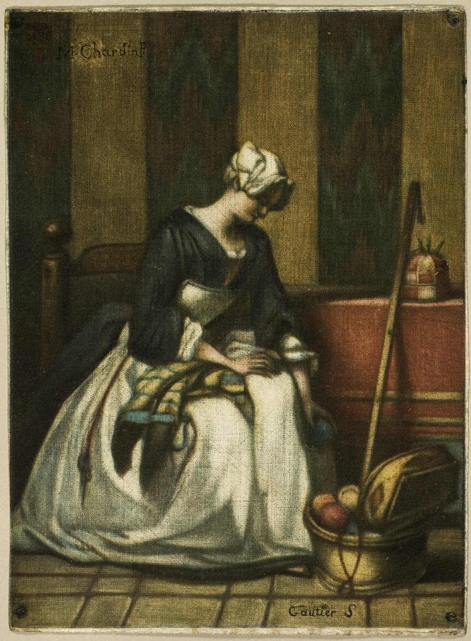 A gobelinmunkás alkotó: Jacques Fabien Gautier d