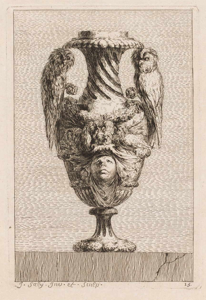 Váza-szvit: 1746. 15. tábla. alkotó: Jacques Francois Joseph Saly