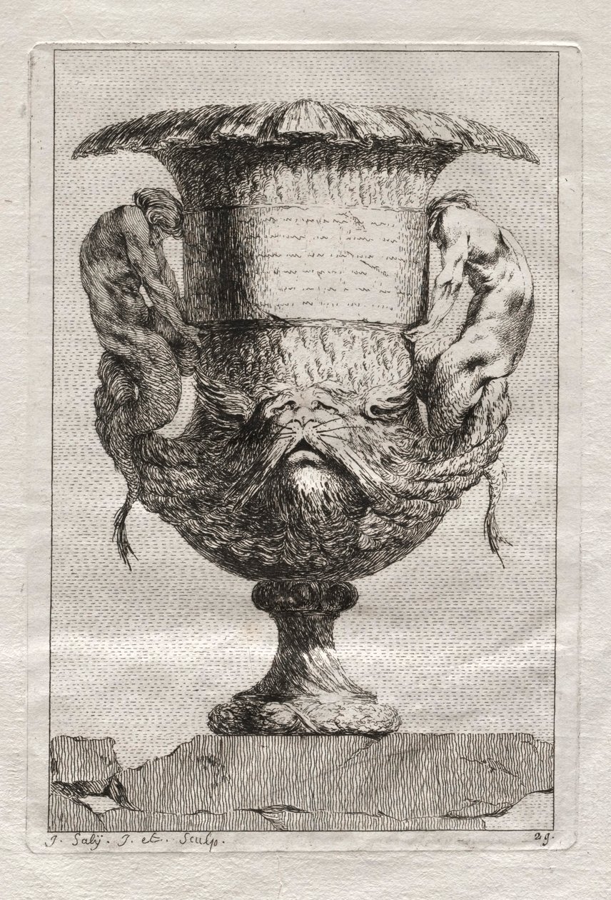 Váza-szvit: 1746. 29. tábla. alkotó: Jacques Francois Joseph Saly