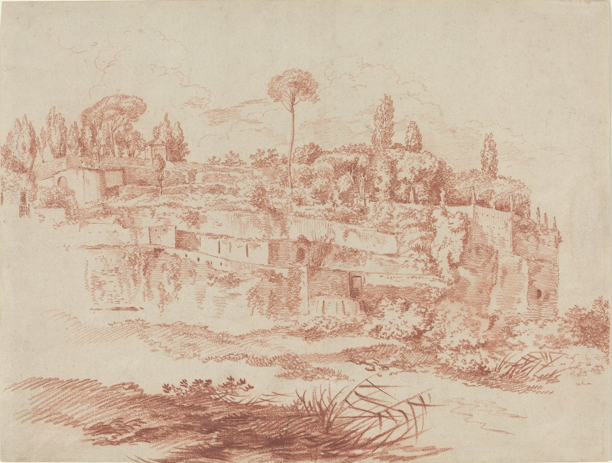 A Villa Mattei kertjei alkotó: Jacques François Amand