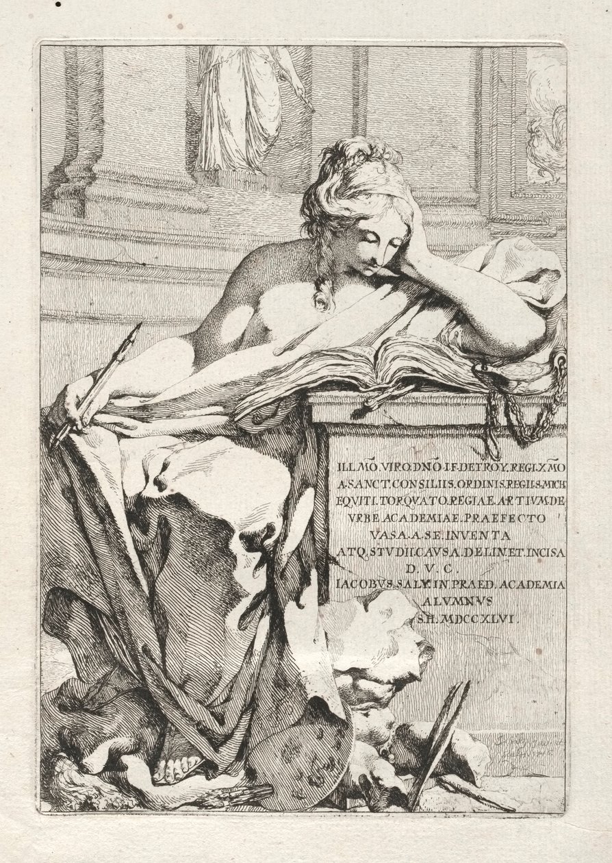 Vázacsomag: Címlap alkotó: Jacques François Saly