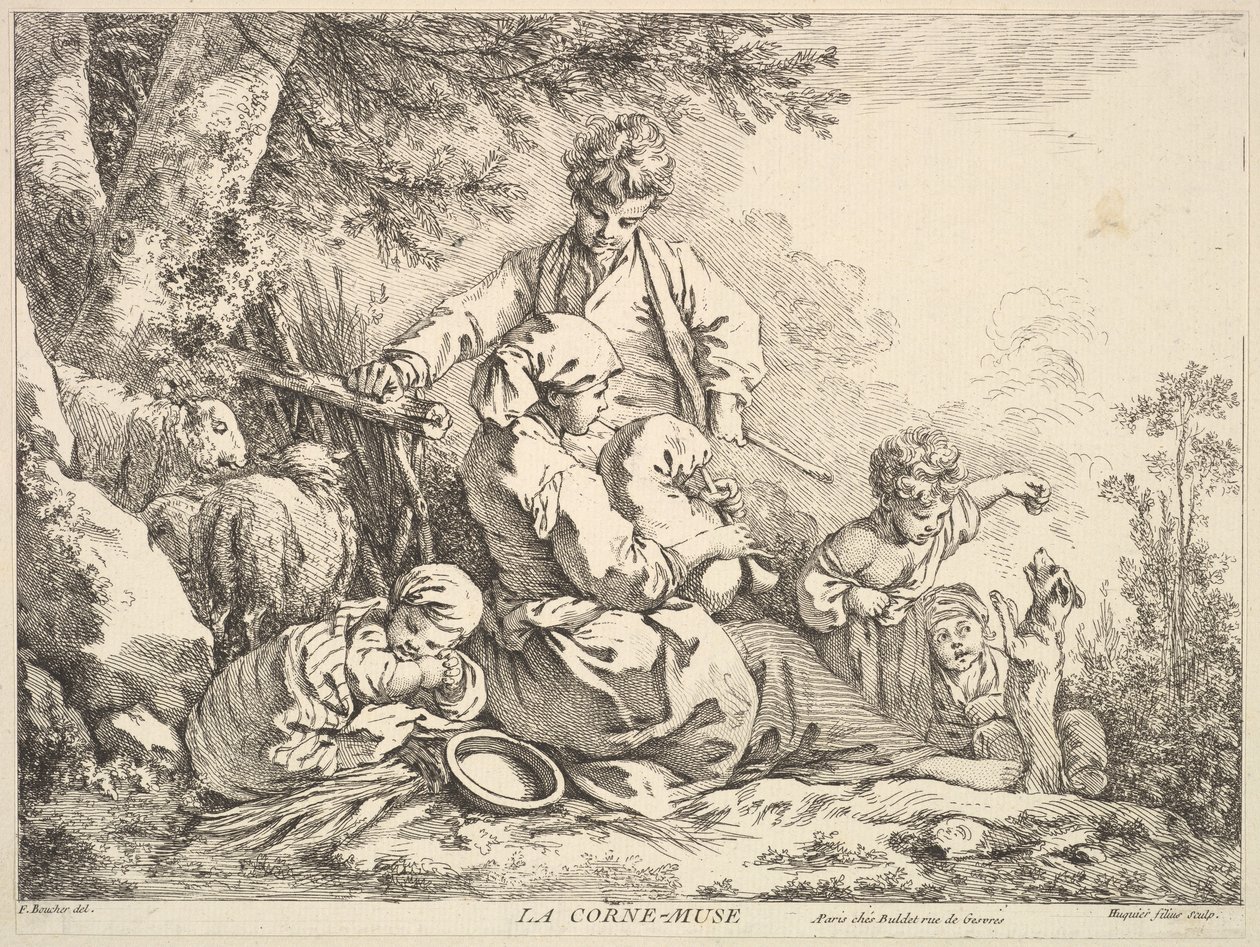 Duda, 18. század közepe-vége. alkotó: Jacques Gabriel Huquier