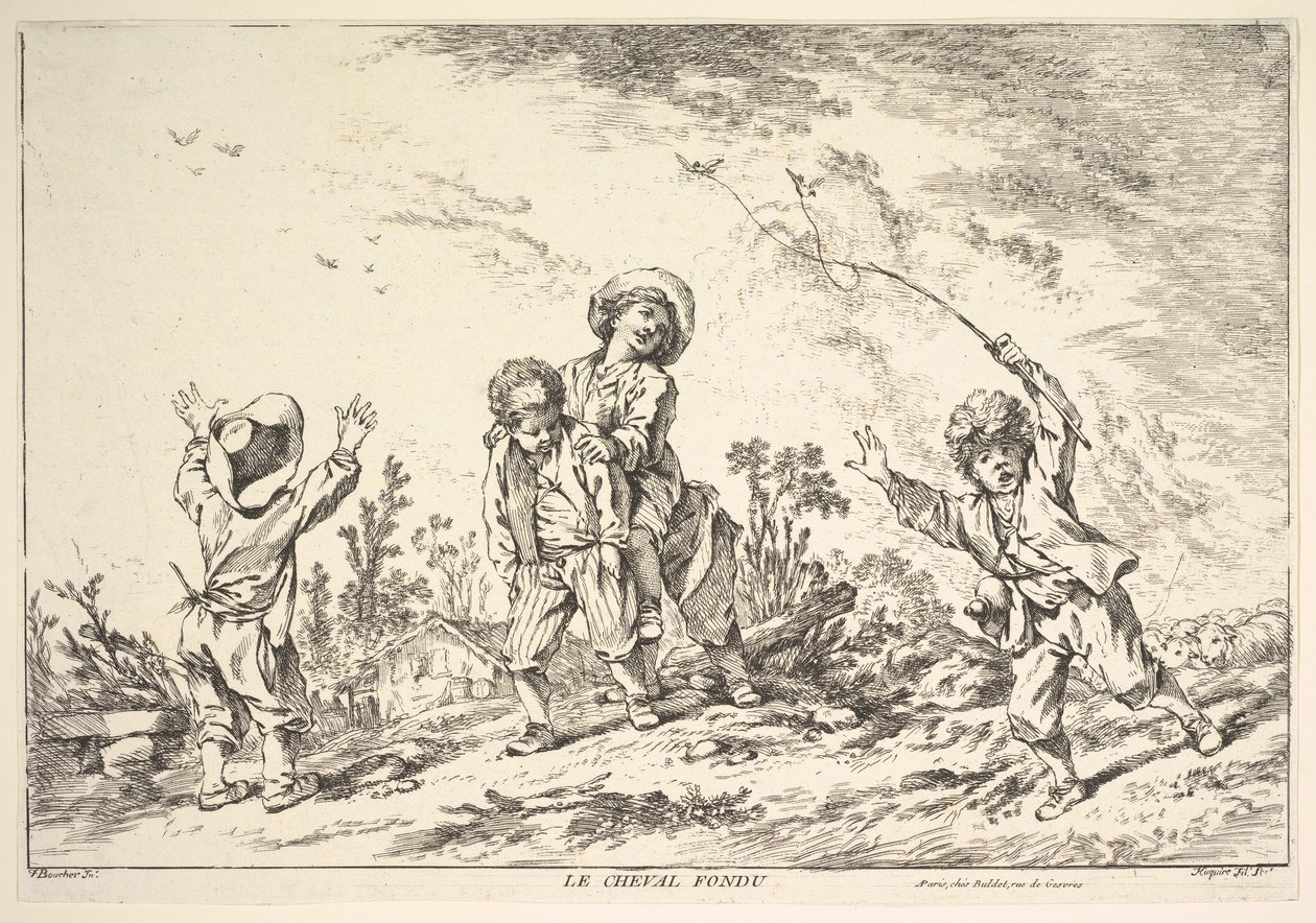 Ugrásbéka, 18. század közepe-vége. alkotó: Jacques Gabriel Huquier