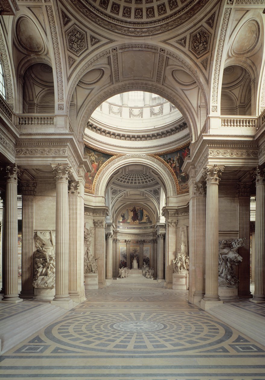 Belső kép, 1764-1812 alkotó: Jacques Germain Soufflot