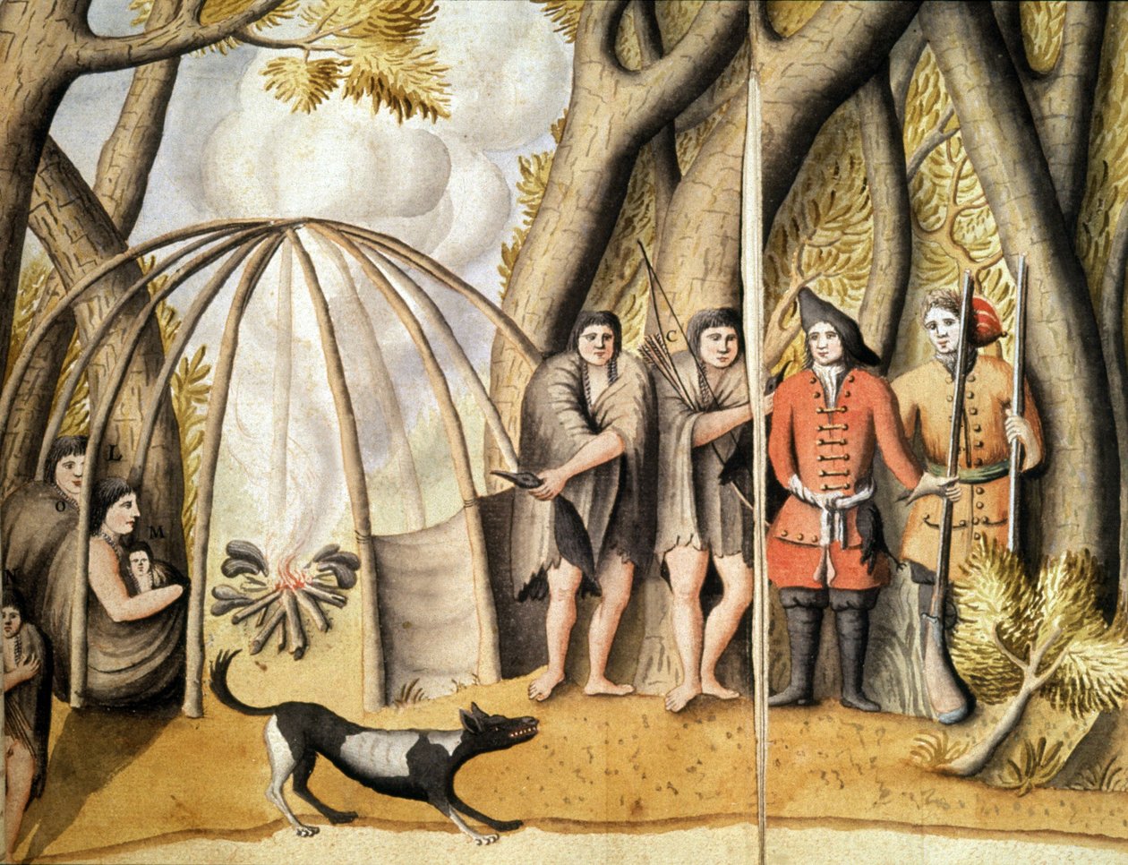 A detroiti Magellán indiánjai alkotó: Jacques Gouin de Beauchesne