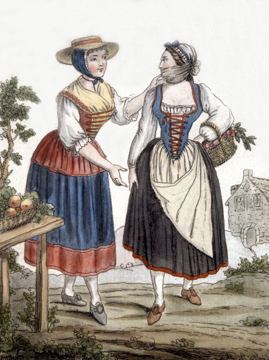 Strasbourgi parasztok alkotó: Jacques Grasset de Saint Sauveur