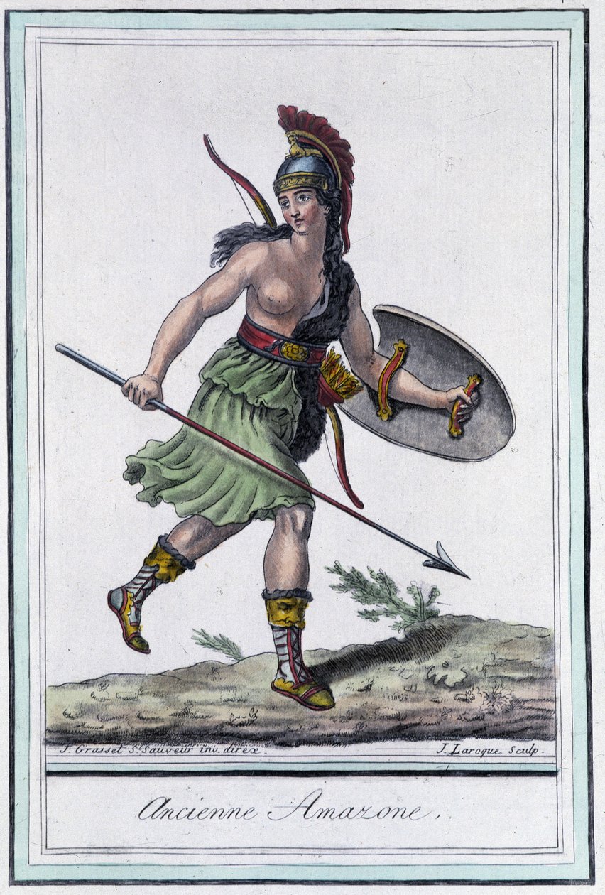Old Amazon – Grasset St Sauveur „” Utazások enciklopédiájában”, szerk. 1796 alkotó: Jacques Grasset de Saint Sauveur