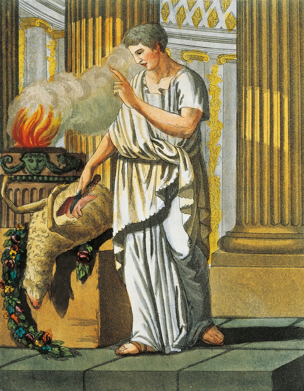 Jacques Grasset de Saint-Sauveur (1757-1810) jósa, metszet az ókori Rómából, vagy történelmi és képi leírás mindenről, ami a római néppel, katonaságukkal, szokásaikkal, vallási és közéletével kapcsolatos alkotó: Jacques Grasset de Saint Sauveur