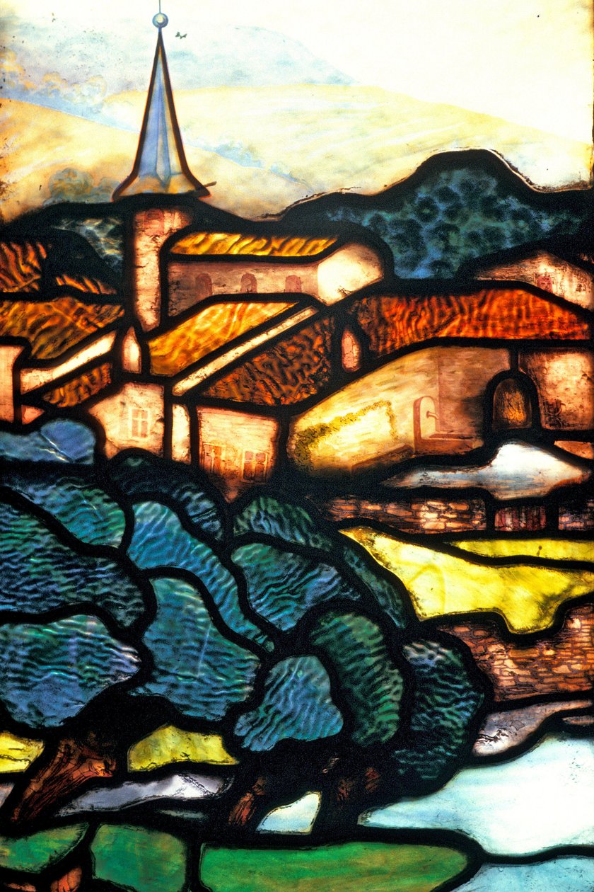 Nancy (54. osztály), Szecesszió, Kereskedelmi és Iparkamara, Jacques Gruber ólomüveg ablakai (1870-1936) alkotó: Jacques Gruber