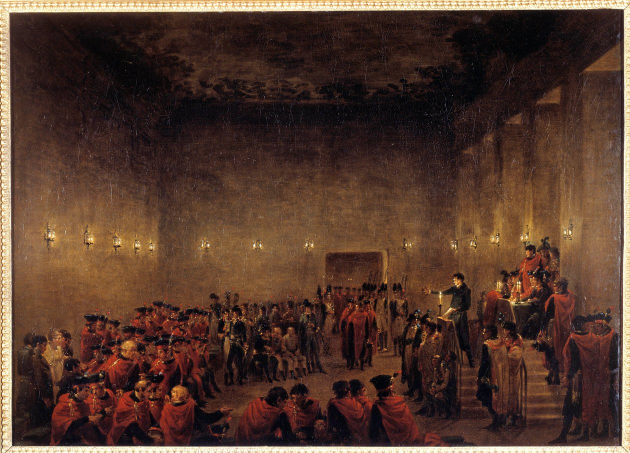18 brumaire év VIII alkotó: Jacques Henri Sablet