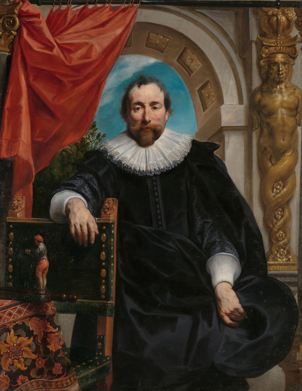 Rogier Le Witer és felesége, Catharina Behaghel portréi Rogier Le Witer antwerpeni kereskedő portréja alkotó: Jacques Jordaens