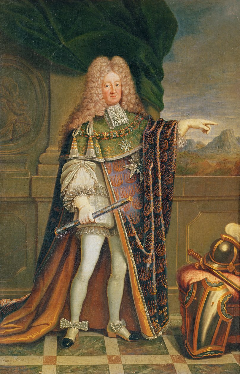 Rene de Froulay, Tesse grófjának portréja, 1703 körül (olaj, vászon) alkotó: Jacques Laumosnier
