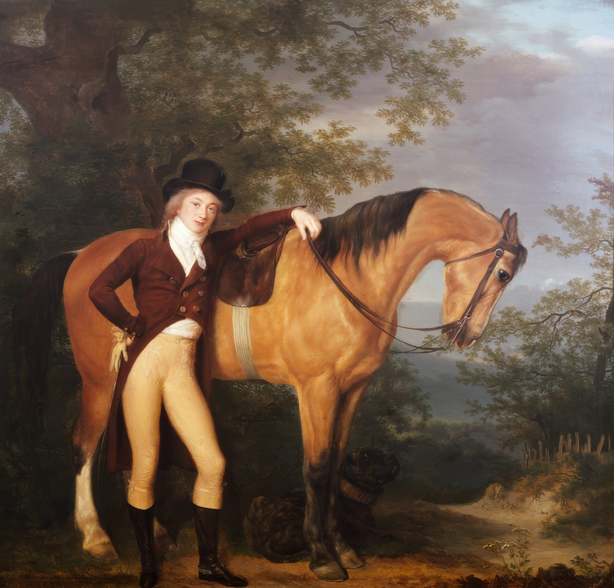 Önarckép Jacques-Laurent Agasse alkotó: Jacques Laurent Agasse