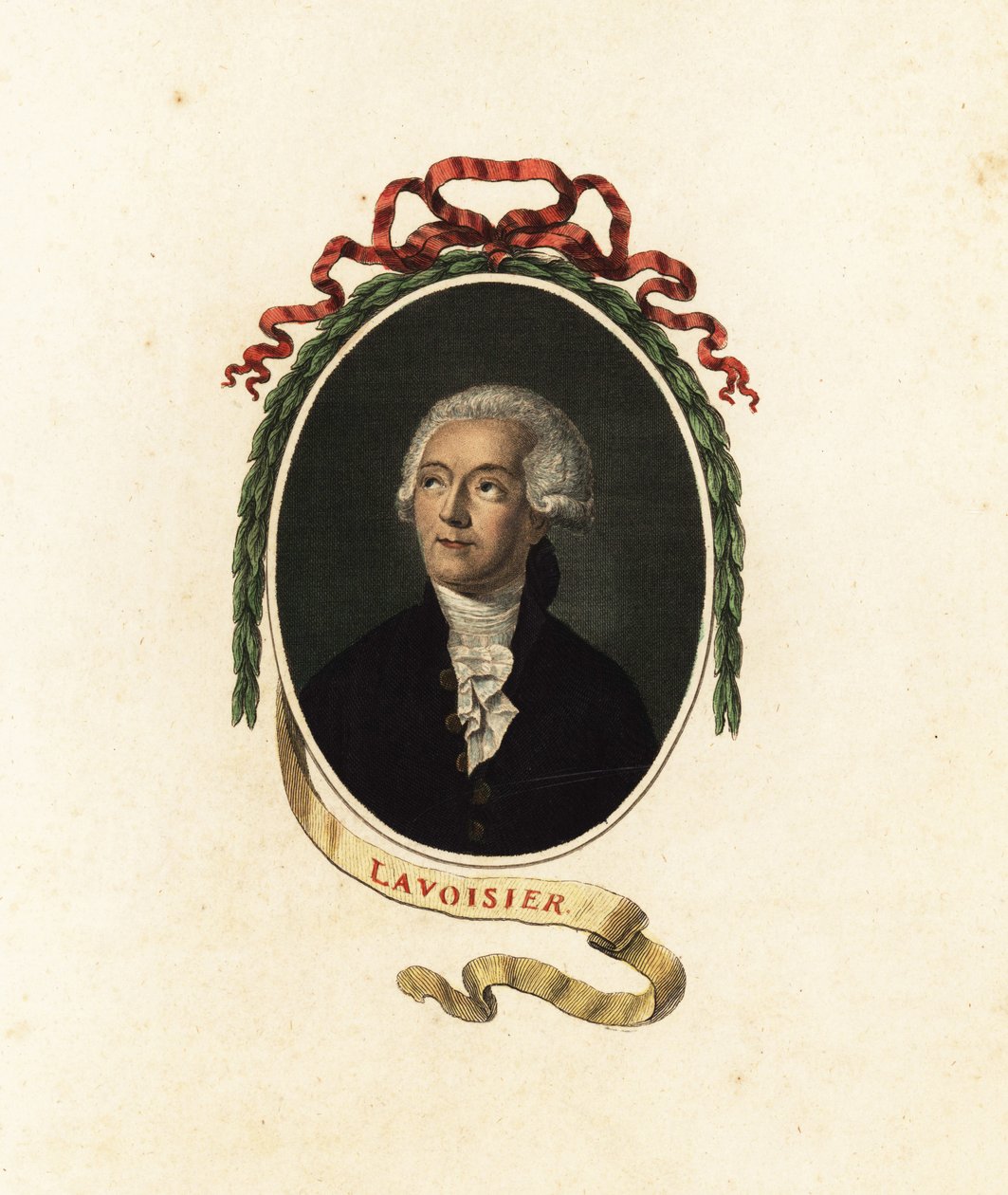 Antoine Lavoisier francia kémikus, közgazdász és nemes. 1805 (metszet) alkotó: Jacques Louis (after) David
