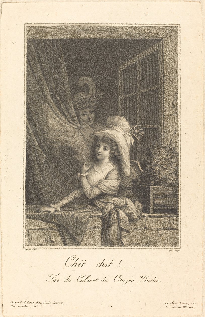 Csicsi csit alkotó: Jacques Louis Copia after Jean Baptiste Mallet