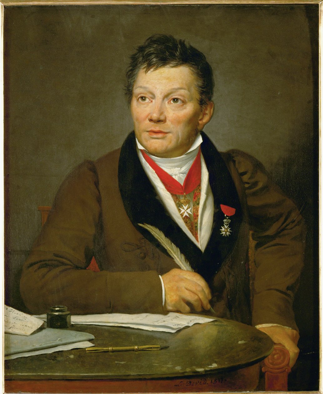 Alexandre Lenoir, a Musee des Monuments Francais alapítója ... alkotó: Jacques Louis David