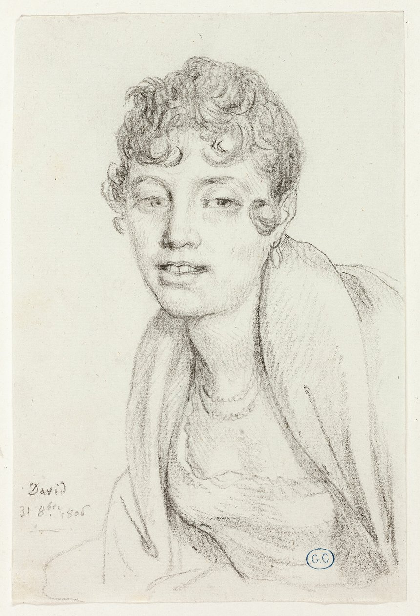 Angelique Mongez mellszobra alkotó: Jacques Louis David