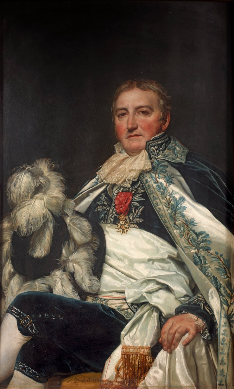 Antoine French nantes-i gróf, 1811. alkotó: Jacques Louis David