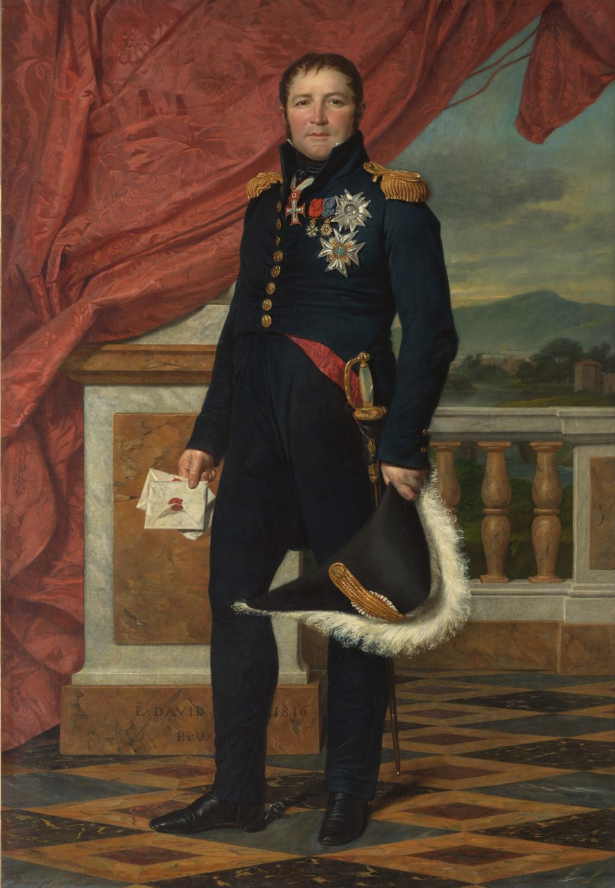 Etienne-Maurice Gerard tábornok alkotó: Jacques Louis David