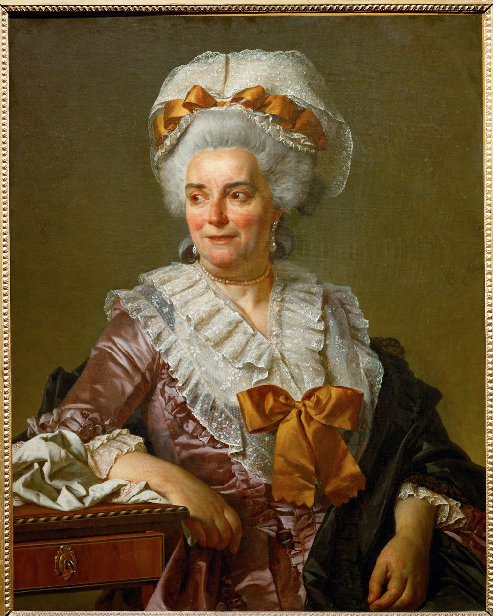 Genevieve Jacqueline Pecoul, a festő anyósa ... alkotó: Jacques Louis David