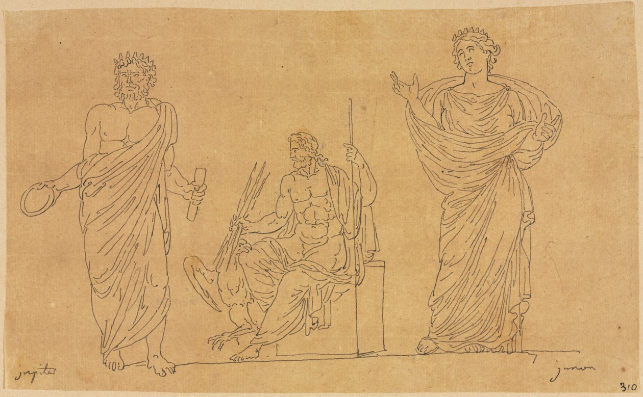 Istenek és Istennők alkotó: Jacques Louis David