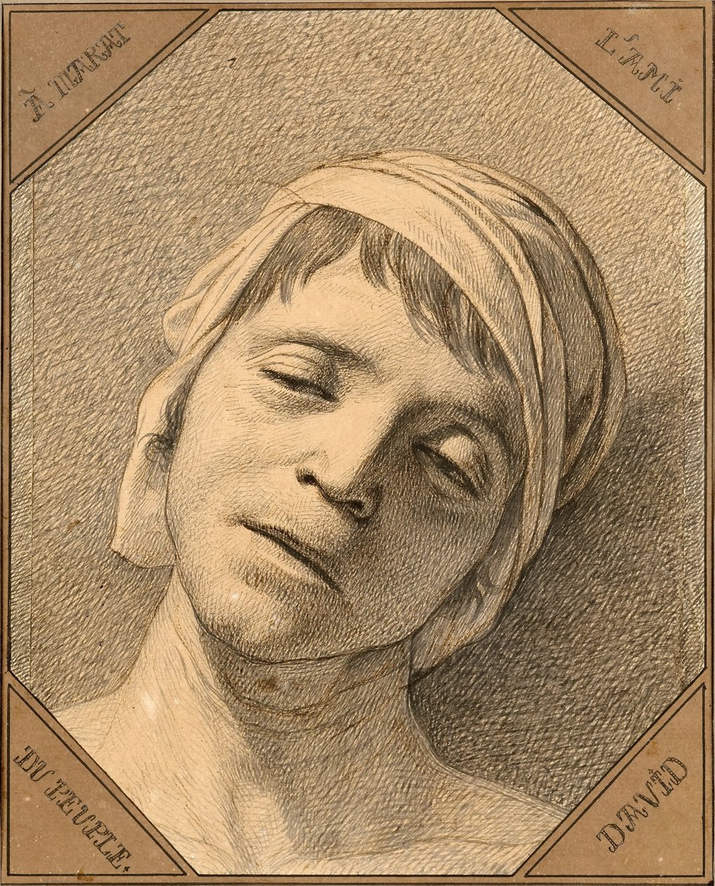 Jean Paul Marat alkotó: Jacques Louis David