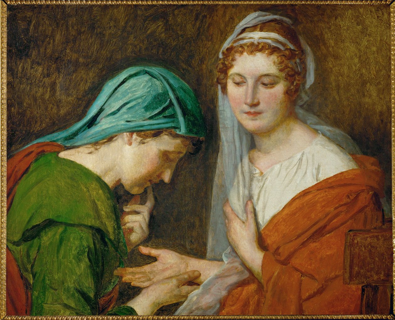 La Bonne Aventure ... (olaj, vászon) alkotó: Jacques Louis David