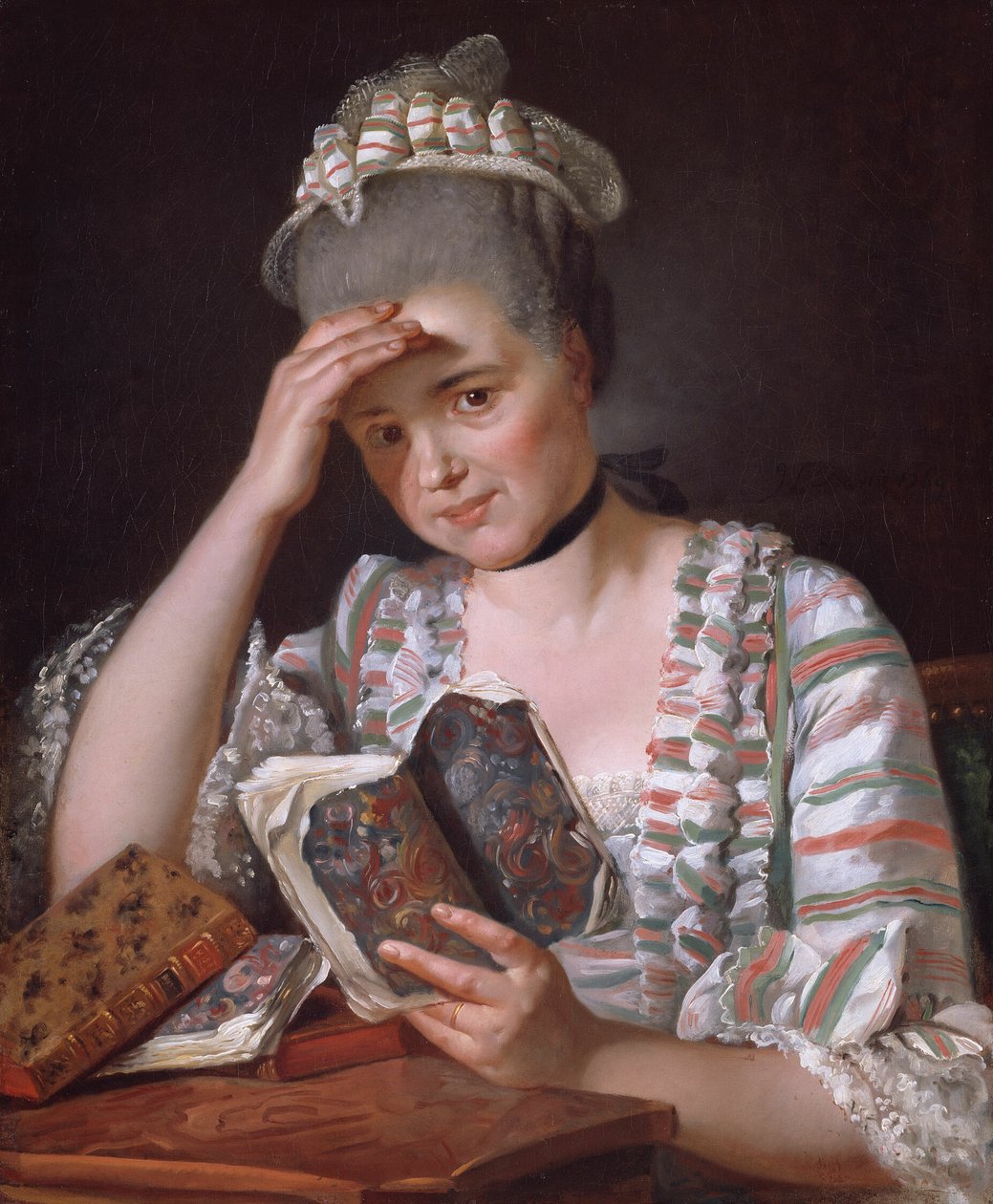 François Buron asszony alkotó: Jacques Louis David