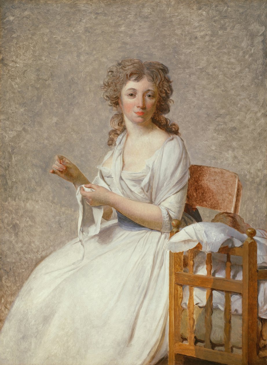 Madame de Pastoret és fia, 179192. alkotó: Jacques Louis David