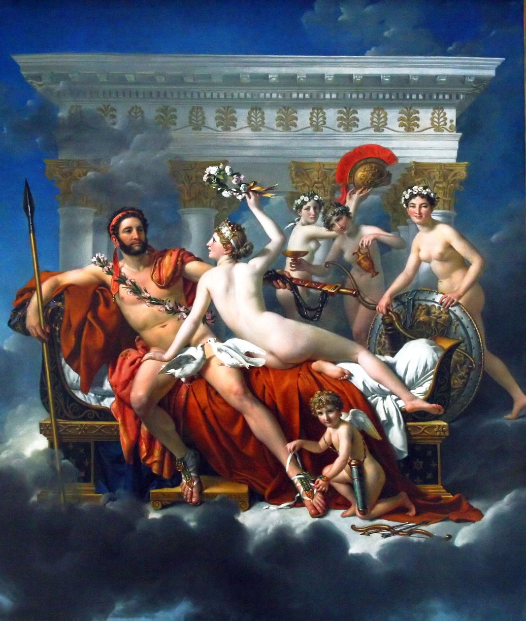 A Marsot lefegyverezte a Vénusz és a Három grácia alkotó: Jacques Louis David