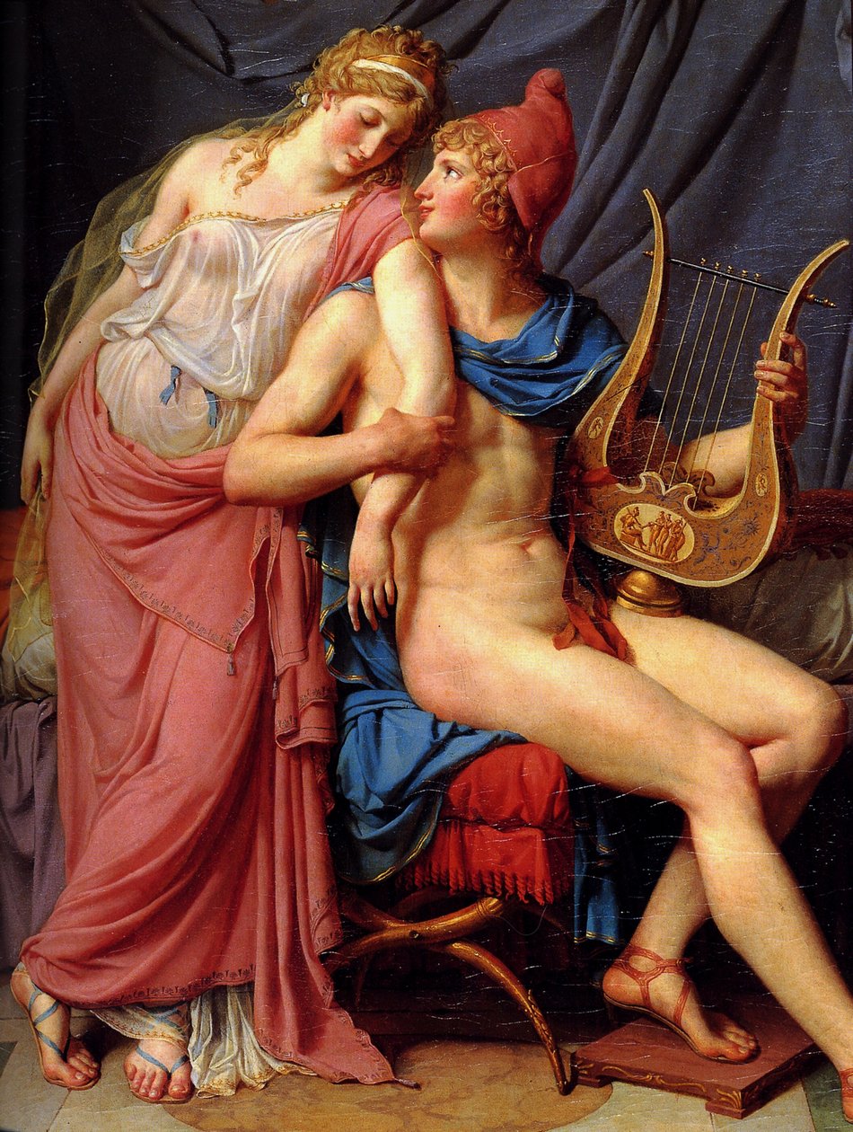 Paris és Helen alkotó: Jacques Louis David