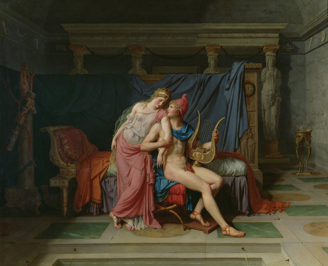 Paris és Helen alkotó: Jacques Louis David