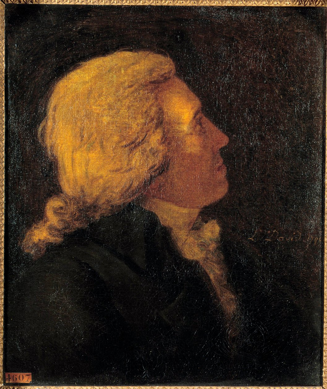 Bertrand Barere de Vieuzac (1755-1841) portréja, a Jacques Louis David által készített Salut Public Painting Bizottság tagja (1748-1825) 1790 V. 0,55 x 0,46 m alkotó: Jacques Louis David